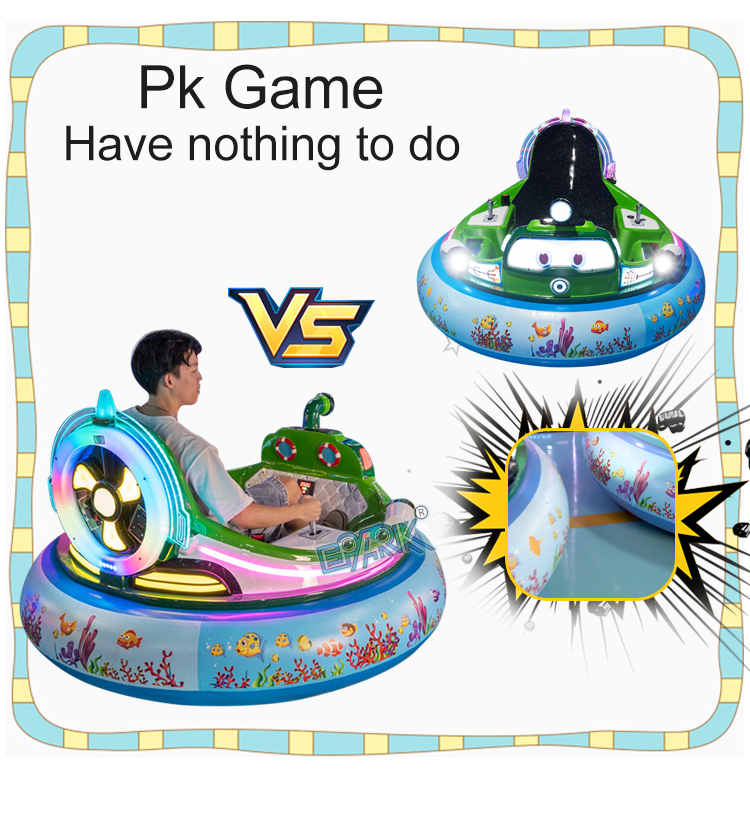 Battery Operated Adult Bumper Cars For Kids Indoor Rides Children Electric Dodgem Bumper Car For Sale supplier