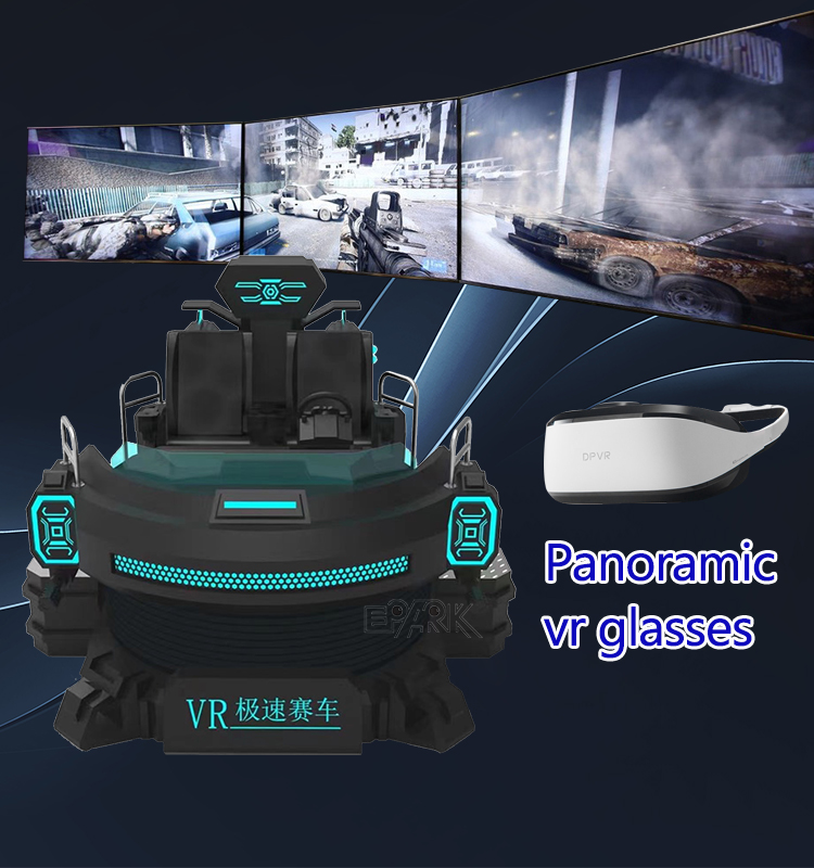 Indoor 2 Seat 3 Dof 3 Screen 3KW Power Arcade Machine F1 Game Racing Seat Simulator supplier