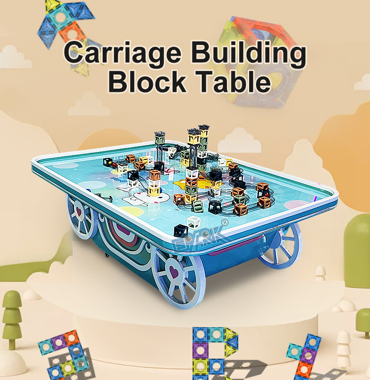 Luna Park Carriage Building Block Table factory