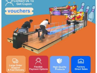 Maximize revenue per square meter with space-smart bowling arcades