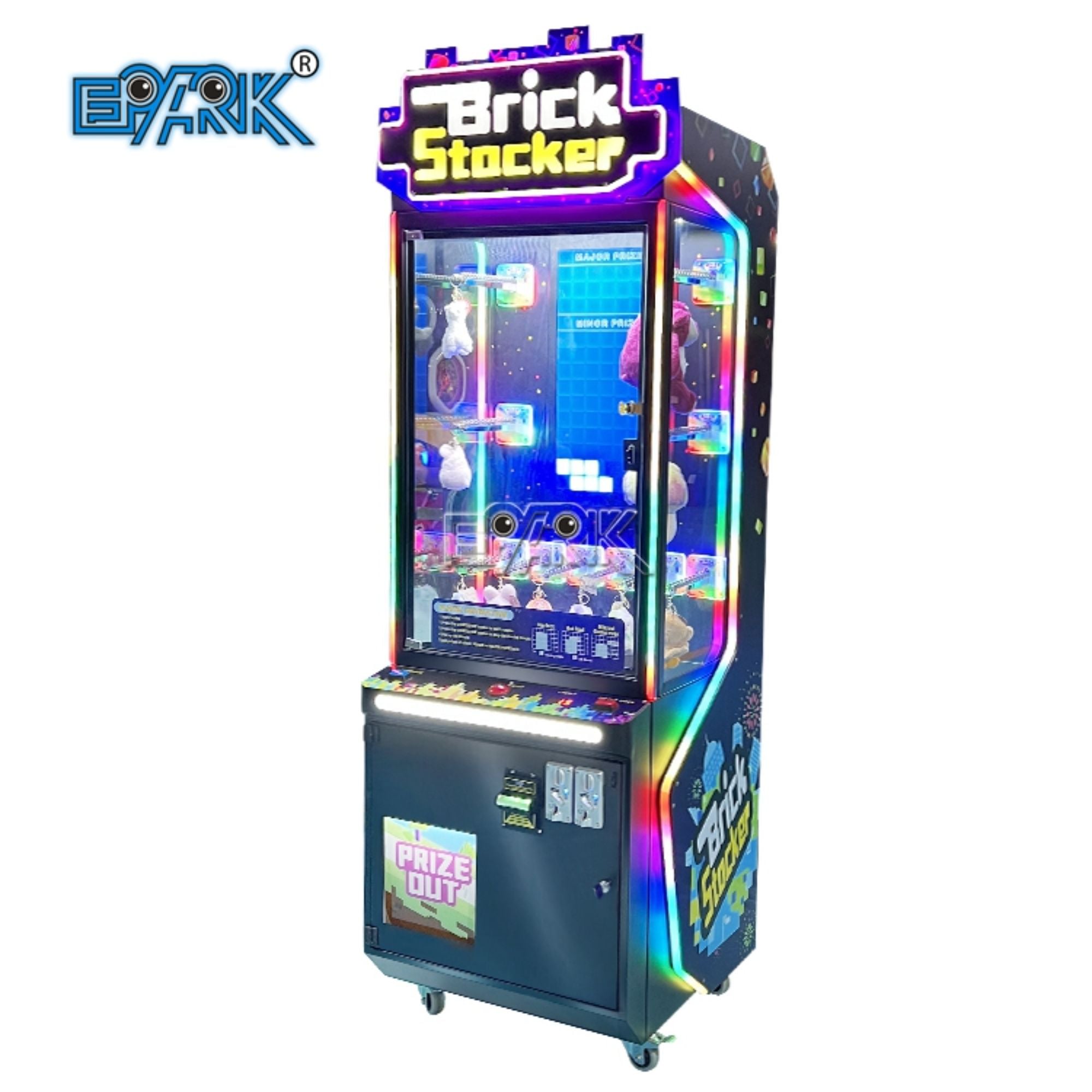 جهاز بيع ألعاب قacking الطوب العملة المعدنية للعمل Arcade للبيع
