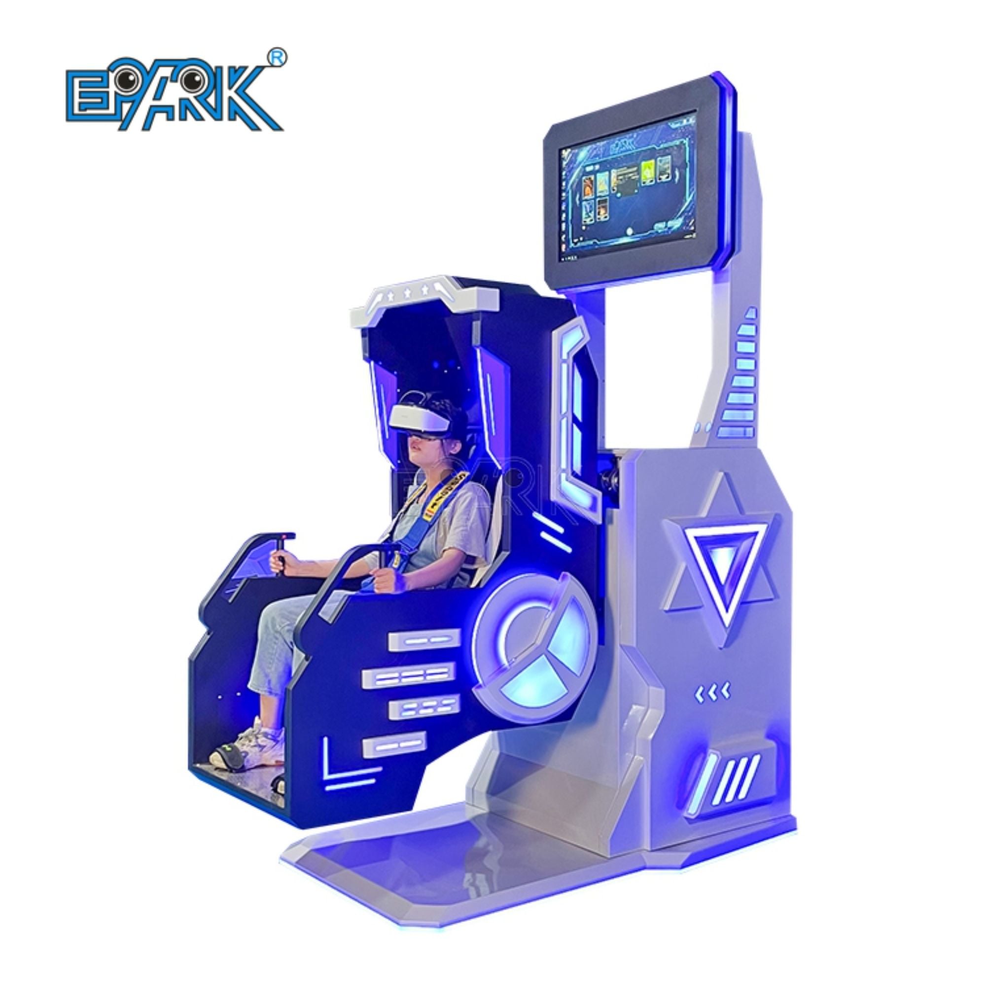 كرسي حركة VR 9D بزاوية 360 درجة واقع افتراضي سينما VR 9D محاكاة طيران لمجموعة VR