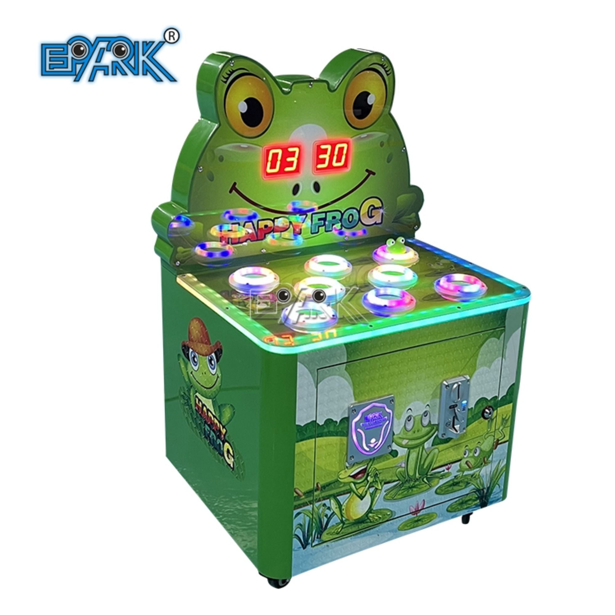 Kids Game Machine Arcade Machine Coin Operated Children'S Game Console Hammer The Frog