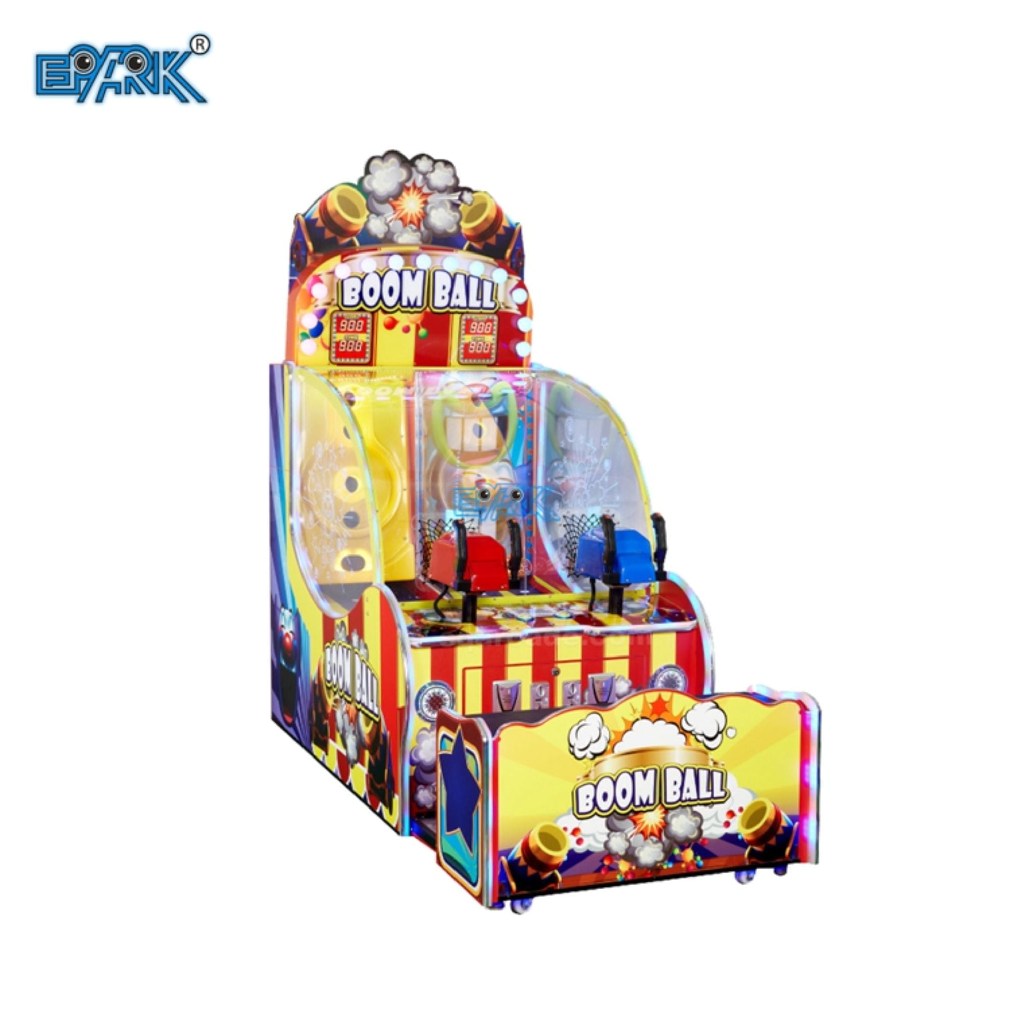جهاز أركيد فك التذاكر بالعملة المعدنية لعبة Boom Ball الترفيهية