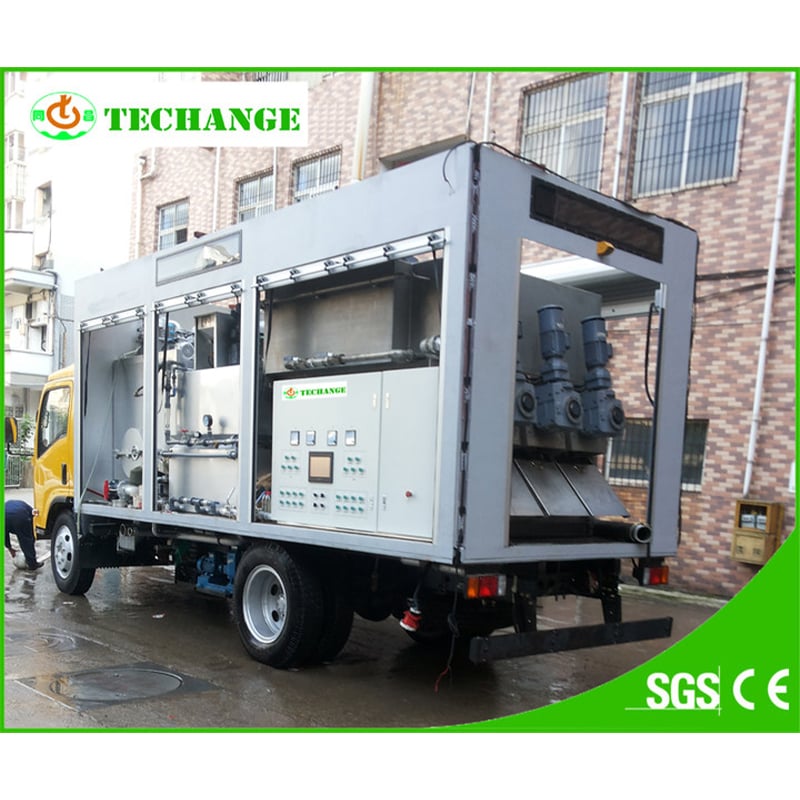 Mobile Sludge Dewatering Unit