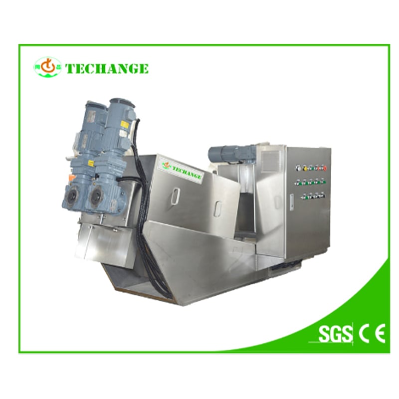 Screw Type Sludge Dehydrator