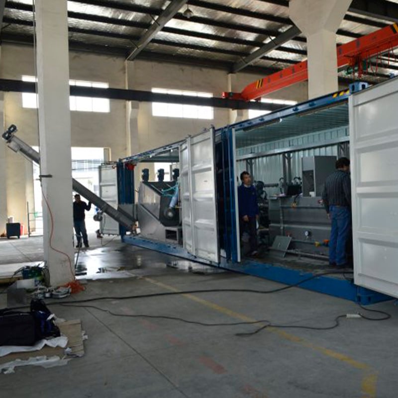 Mobile Sludge Dewatering Unit