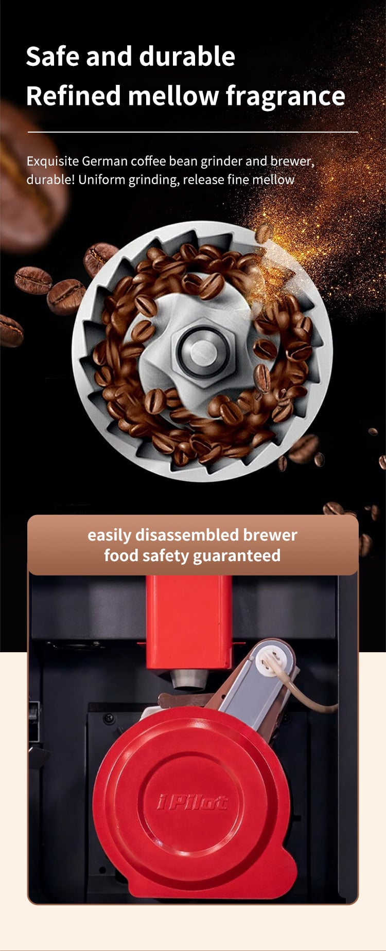 Table-Top 7.1 Inch Touch Screen 2023 New Bean To Cup Coffee Machine Automatic Espresso Coffee Machine Cafeteria Professional factory