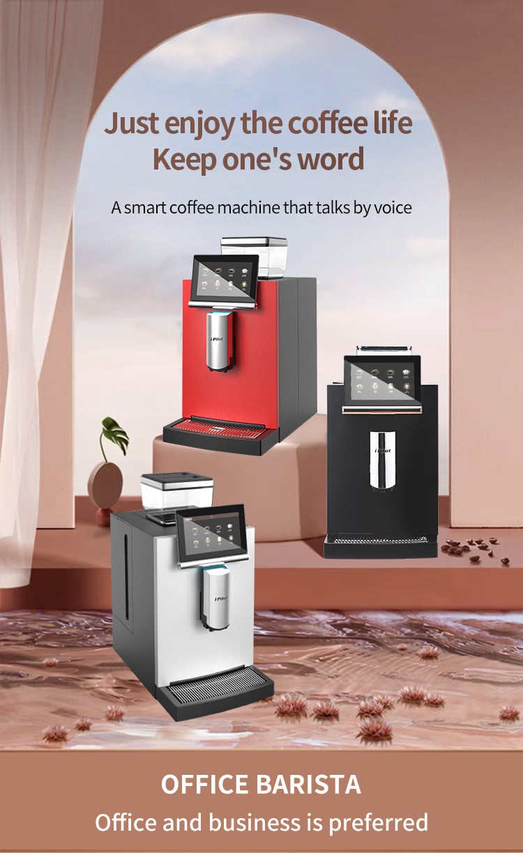 Table-Top 7.1 Inch Touch Screen 2023 New Bean To Cup Coffee Machine Automatic Espresso Coffee Machine Cafeteria Professional manufacture