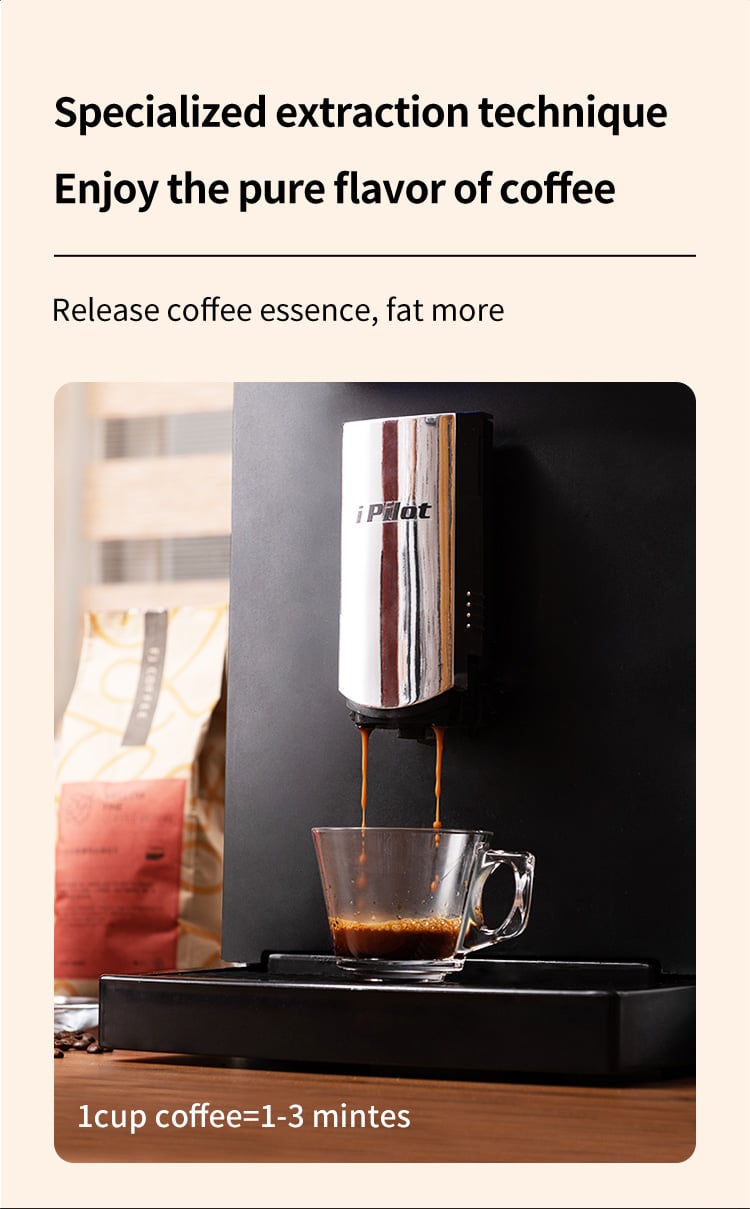 Table-Top 7.1 Inch Touch Screen 2023 New Bean To Cup Coffee Machine Automatic Espresso Coffee Machine Cafeteria Professional supplier