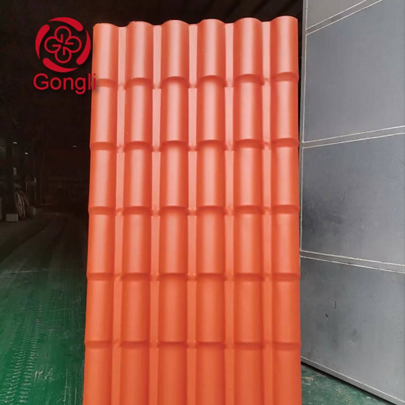 Premium ASA Synthetic Resin Roman Roof Tiles, Weatherproof, Durable, UV-resistant, and Aesthetically Pleasing for Architectural Design