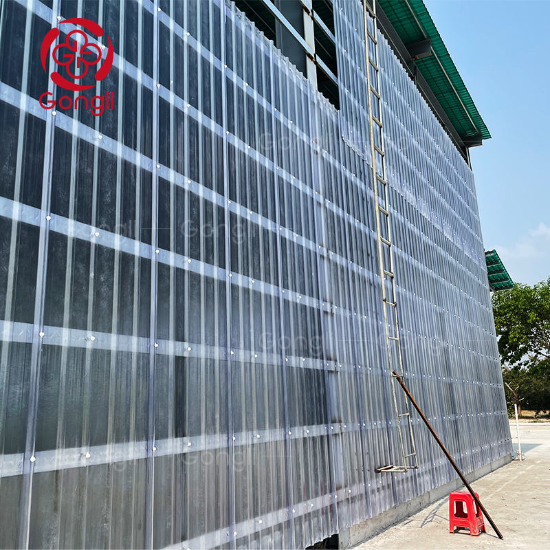 Durable & Energy-efficient Fiberglass Reinforced Polyester (FRP) Translucent Roof Panels for Maximum Daylighting and Weather Resistance
