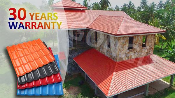 Weatherproof ASA Synthetic Resin Roofing Tiles for Long-lasting Durability, UV Resistance and Aesthetic Appeal