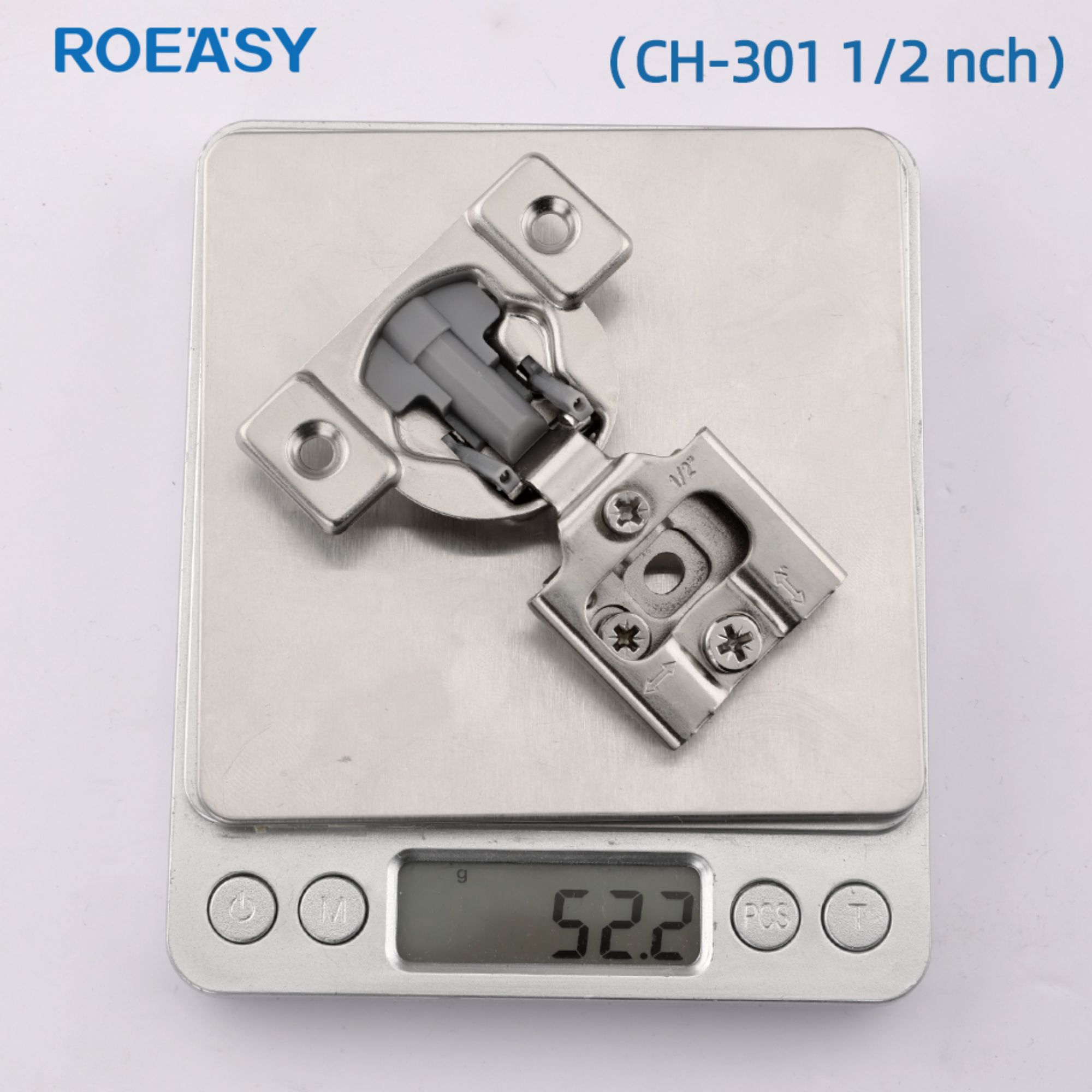 Roeasy CH-301 35 mm カップ 105度 1/2インチショートアームクリップオンアメリカタイプキャビネットヒンジ