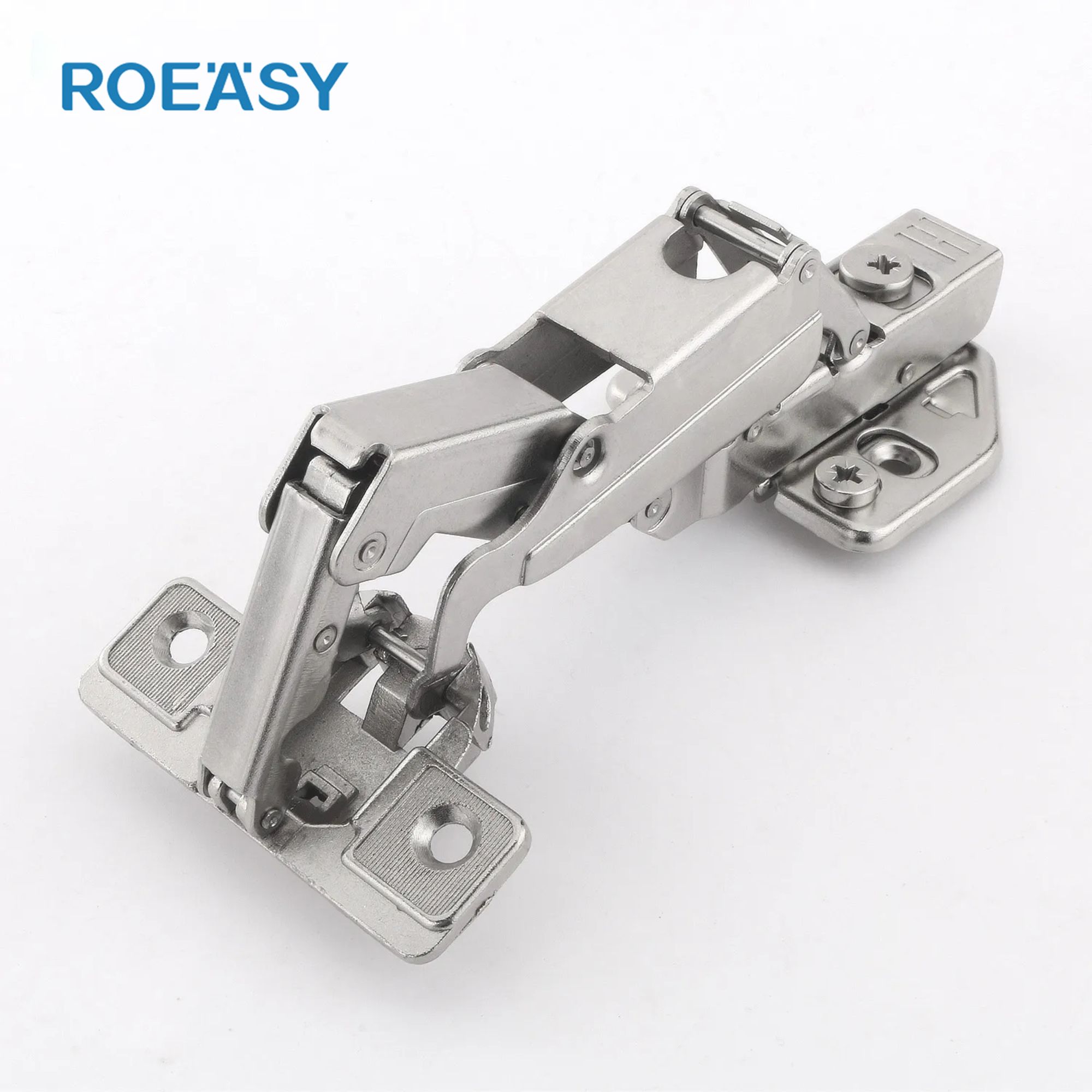 Roeasy 165A-61-3D-Z 35 mm, bản lề nội thất gắn clip, đóng êm, góc mở 165 độ, bản lề gấp đặc biệt, điều chỉnh 3D, bản lề góc cho tủ bếp