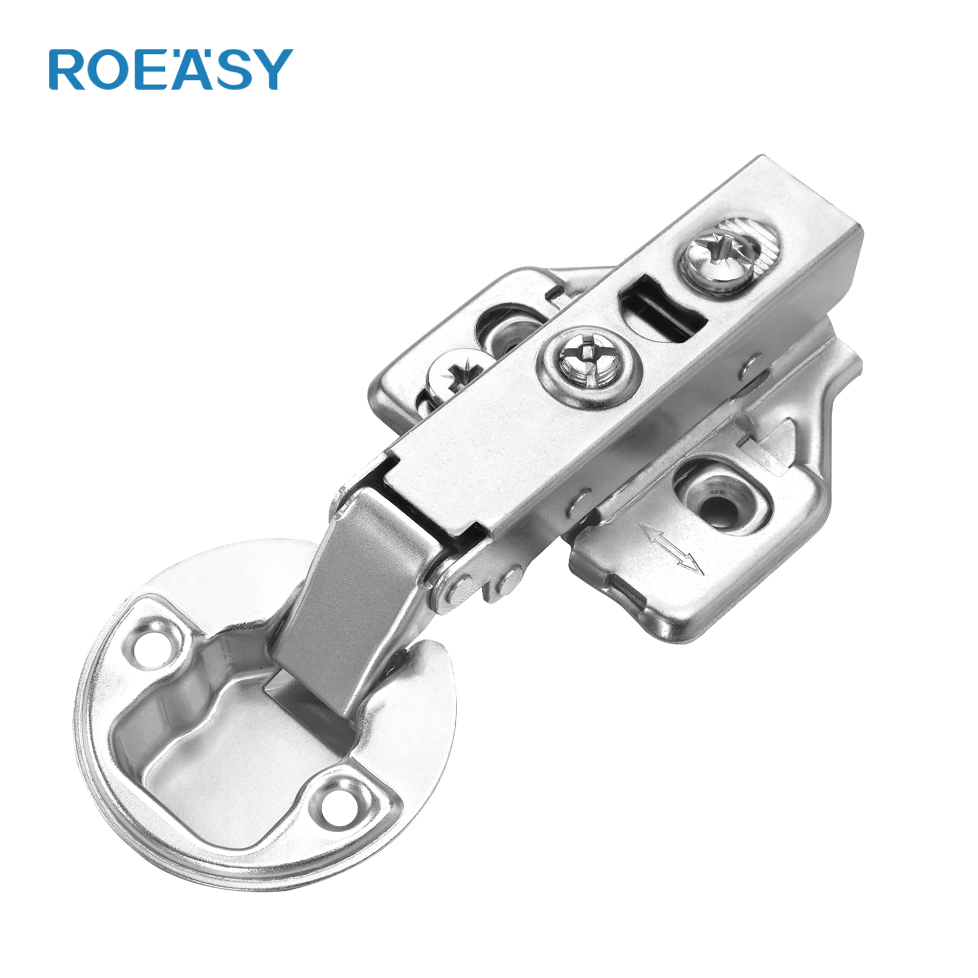 Roeasy CH-593A-3D 35mm 라운드 컵 105도 3D 유리문용 서랍 핀