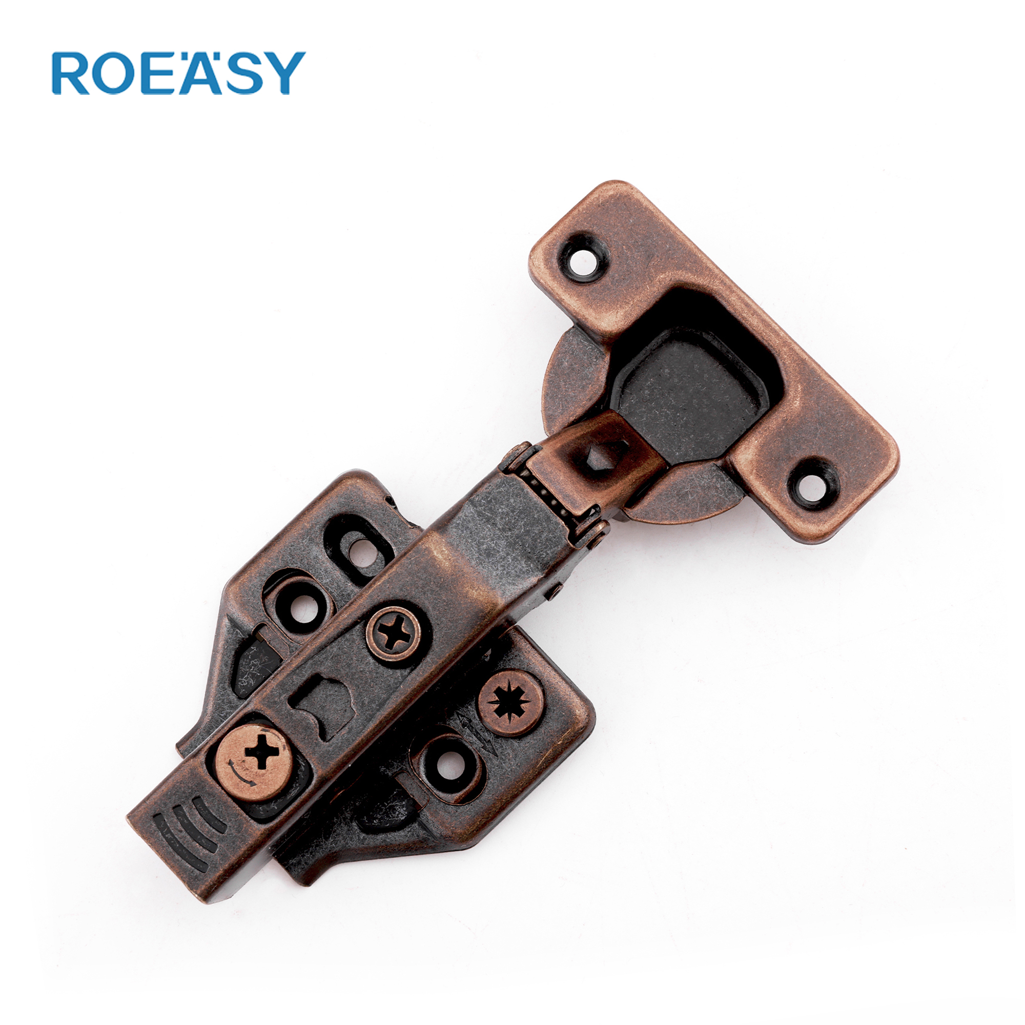 Roeasy CH-293A-3D-AC 35mm kugle oldtidskoper klik-på soft close hydraulisk 3d justerbart skabspindel
