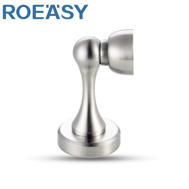 Roeasy DA-811SS Dörrfångst Stoppa Rostfritt stål starkt magnetiskt tungt dörrstoppa