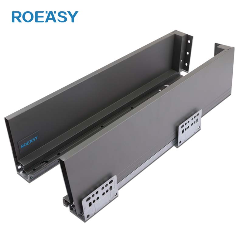 ROEASY TD-195T 101MM Gyár ár Szűk doboz Láthatatlan záró alulról rögzített skatulya csatorna Premium OEM Gyárak