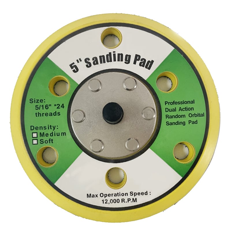 Pengubahsuaian pad penggilap 5 inci 123mm 6 lubang pad penggilap oe # 151281-08 30156,30156