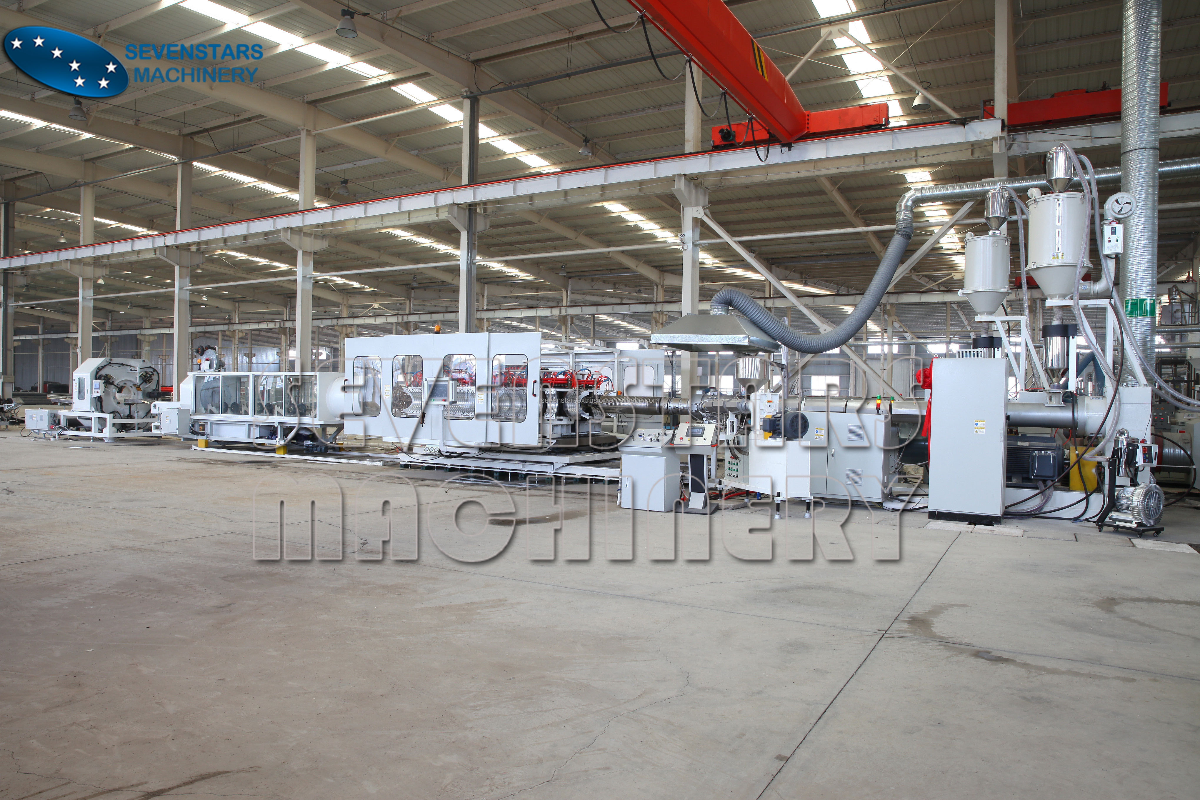 Double Wall Corrugated Pipe Cable Protective Tube Extrusion Machine Making Machine Production Line details