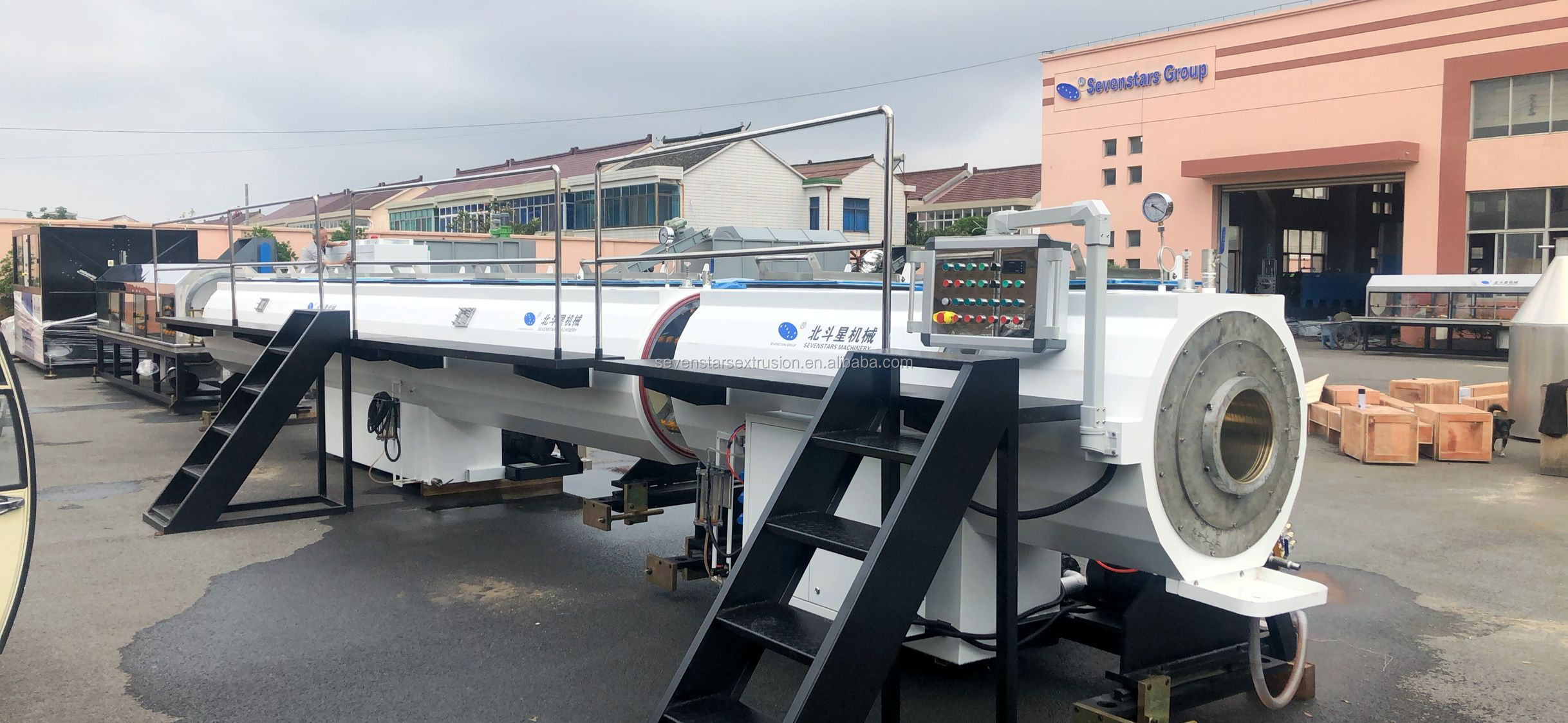 20-1200mm Water Pipe Extrusion Machine 110mm Pe Pipe Making Machine factory