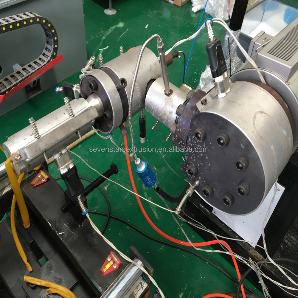 Plastic PVC PP PE PA Electric Sheath Corrugated Hose Making Machine manufacture