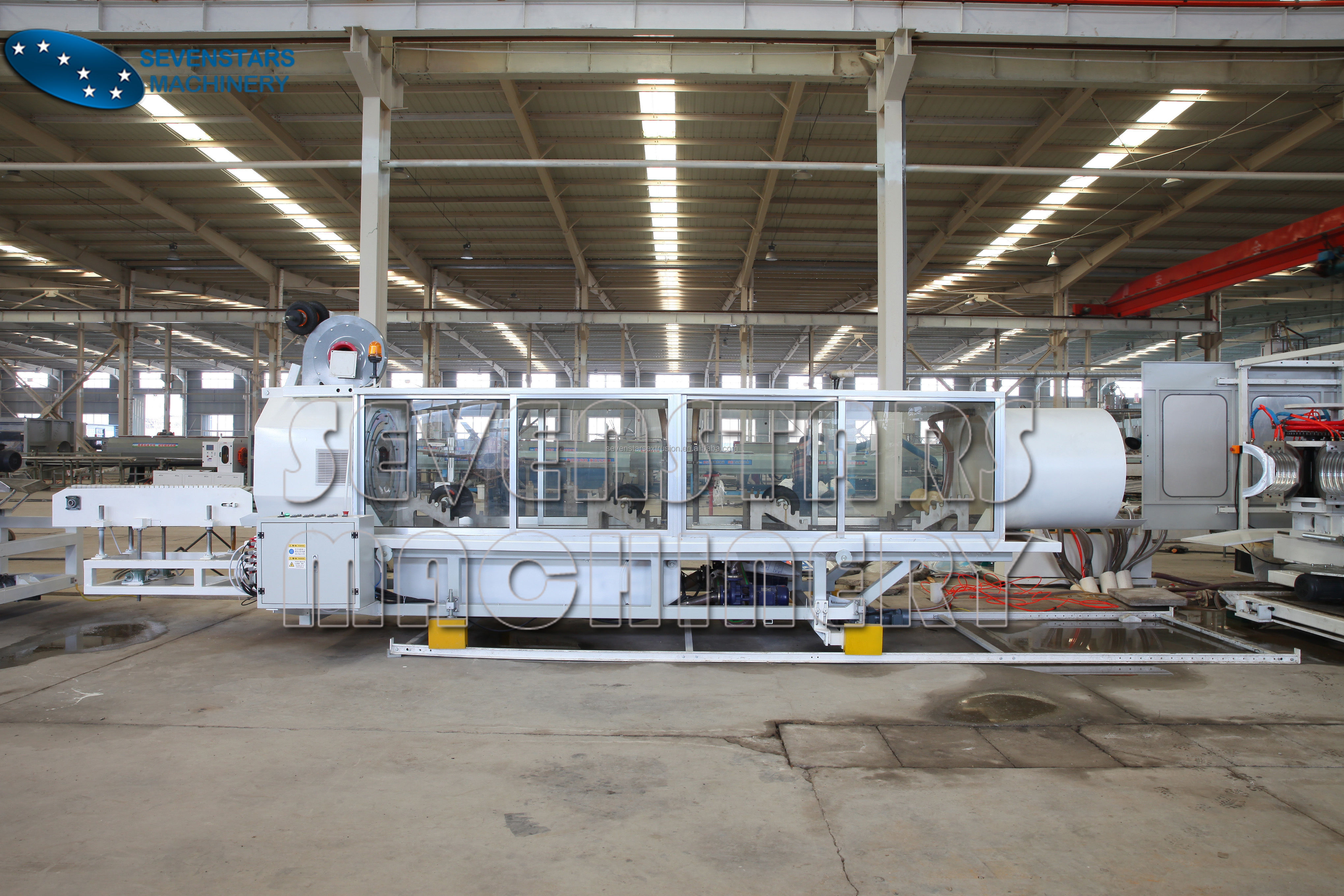 Double Wall Corrugated Pipe Cable Protective Tube Extrusion Machine Making Machine Production Line supplier