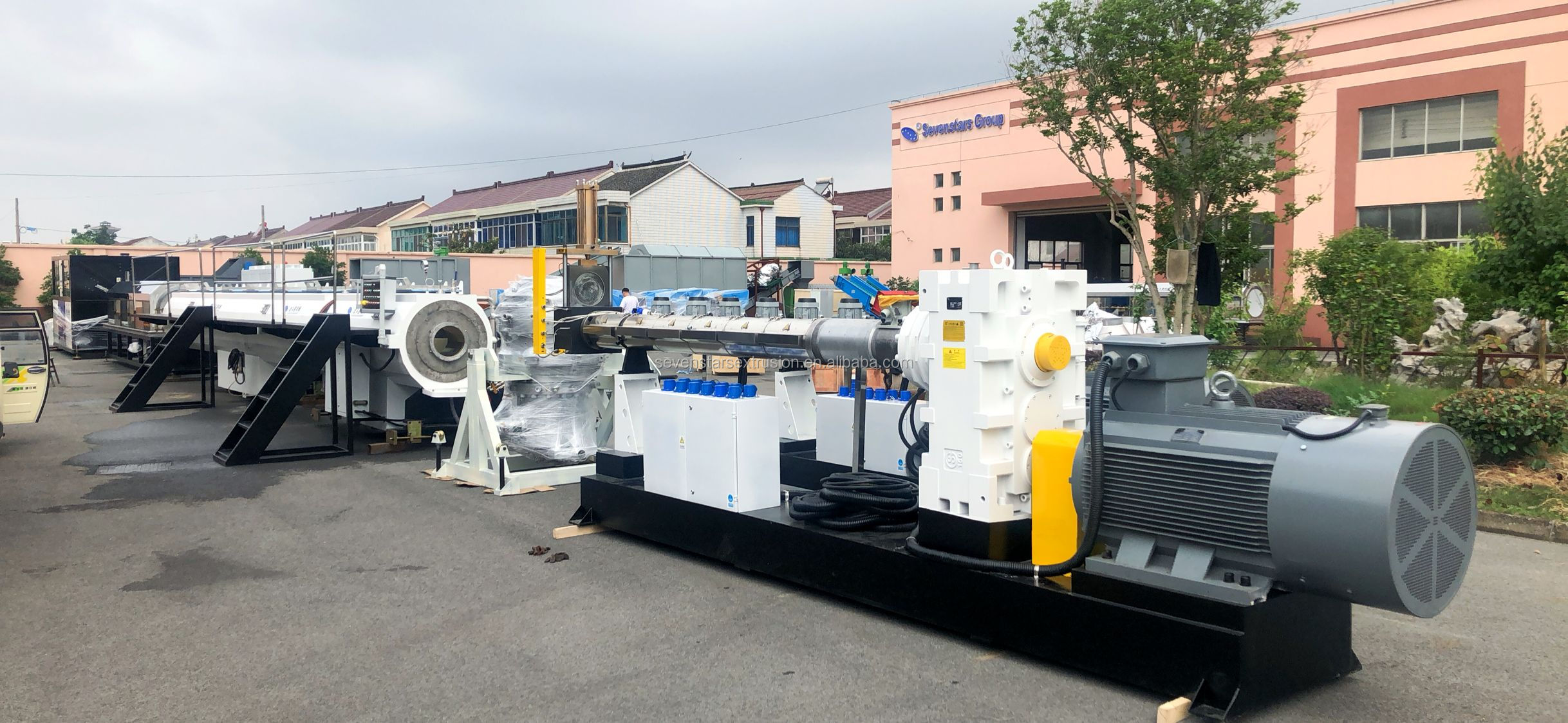 20-1200mm Water Pipe Extrusion Machine 110mm Pe Pipe Making Machine factory
