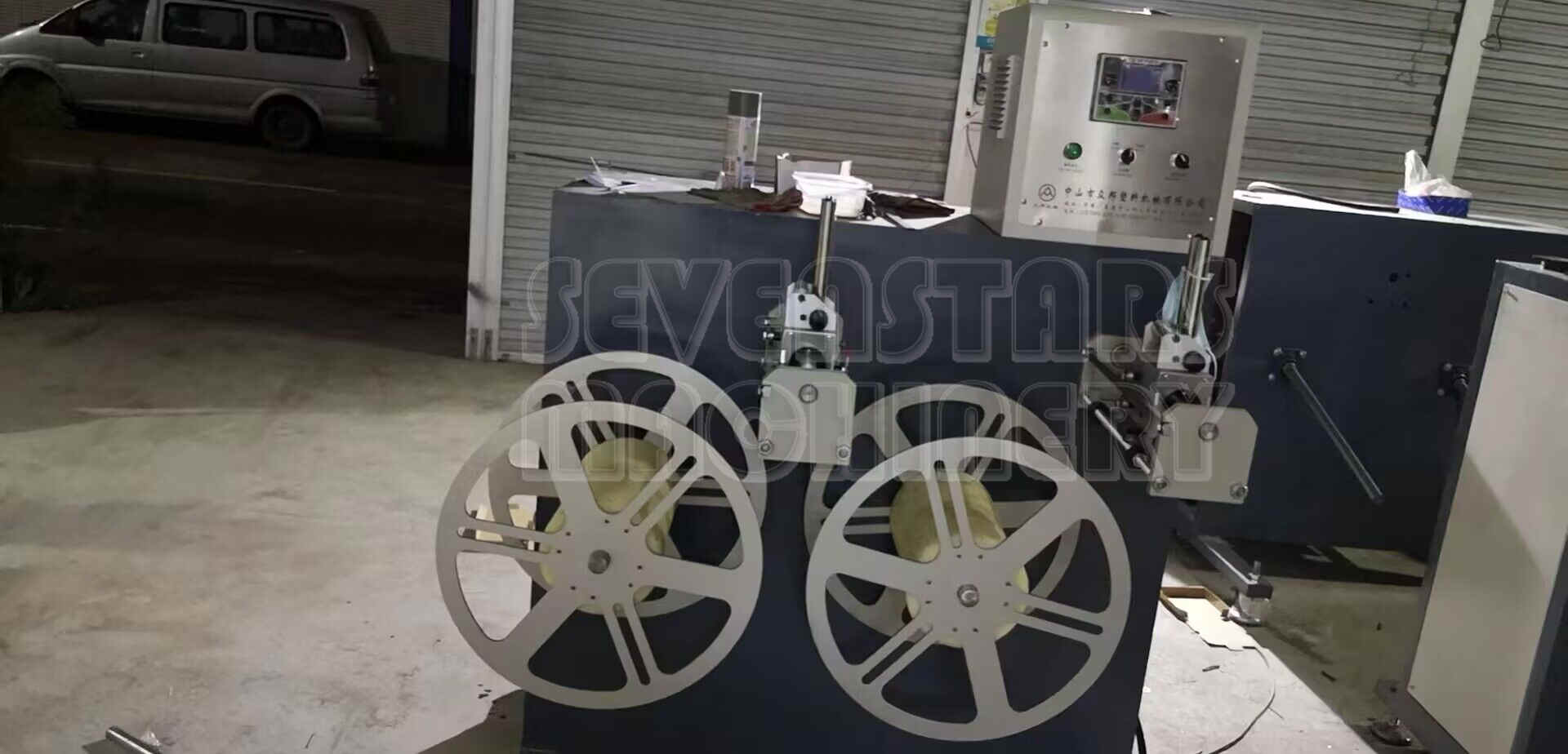 Sevenstars PP PE PVC Outdoor Furniture Rattan Wicker Artificial Making Machine Weaving Twisting Machine supplier