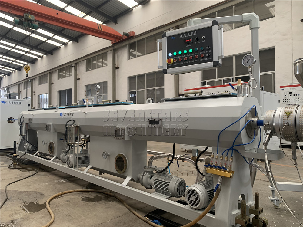 High Efficiency Plastic Pe Hdpe Ldpe Pipe Making Machine Production Machinery Line for Hot and Cold Water factory