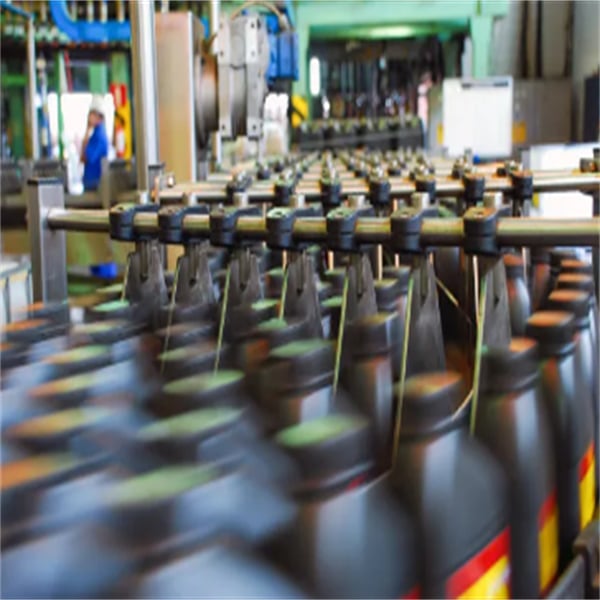 The role of a lubricant packaging machine in a manufacturing facility