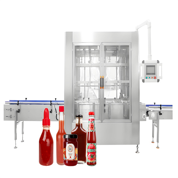 Automated ketchup bottle filler for increased productivity