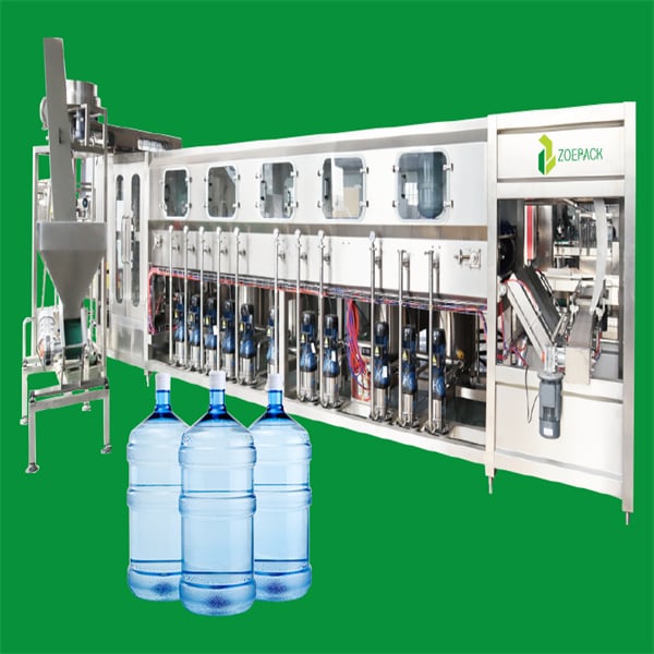 Ensuring accuracy and consistency with automated water filling line