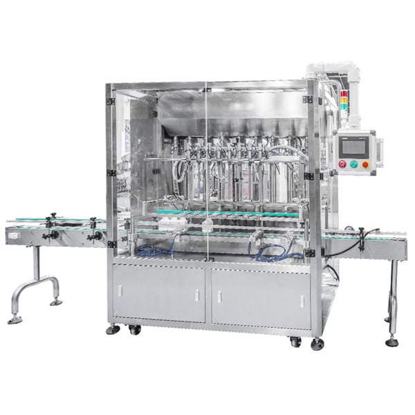 Adjust fill levels and bottle sizes with ease using the versatile hot sauce bottle filling machine.
