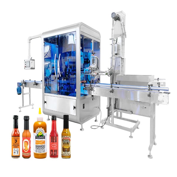 The ketchup packaging machine