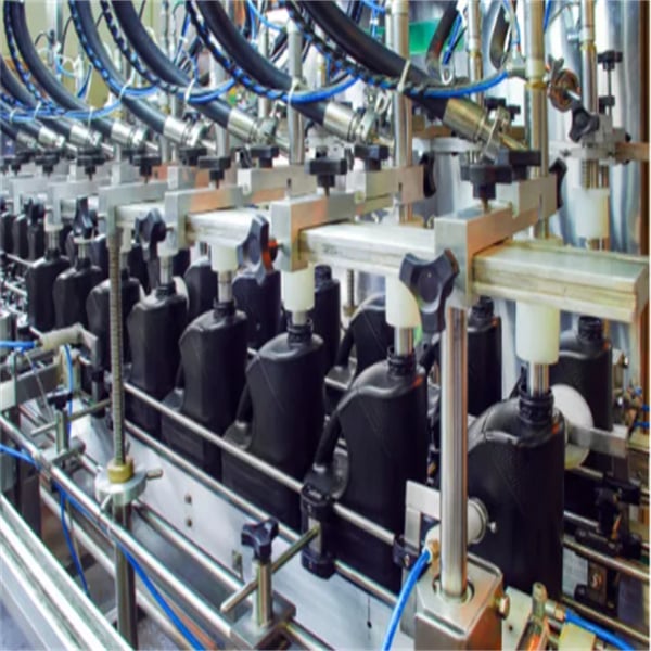 Streamlining the Manufacturing Process with our Lubricant Filling Line