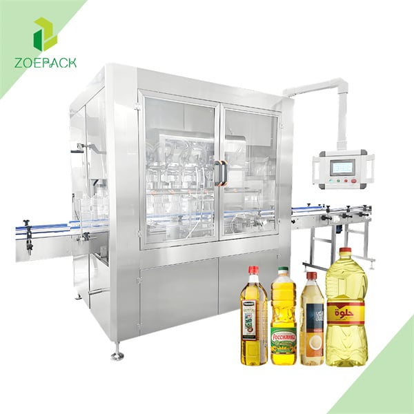 Maximize productivity in your oil manufacturing plant with a reliable filling machine