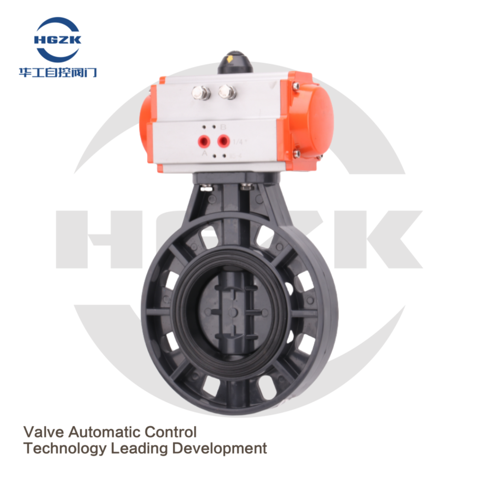 Pdv Valve Types PDV-3UUX Pneumatic UPVC Butterfly Valve, China PDV-3UUX Pneumatic UPVC ...