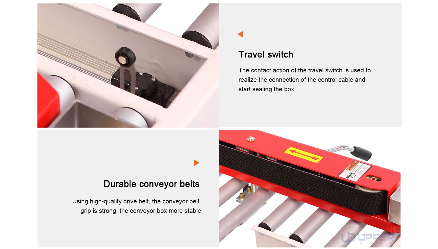 Box Sealing Machine Top Bottom Tape Automatic Case carton sealer supplier