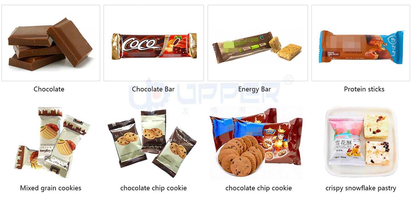 Chocolate High Speed Automatic packing packaging line cereal bar flow Packing Machine supplier