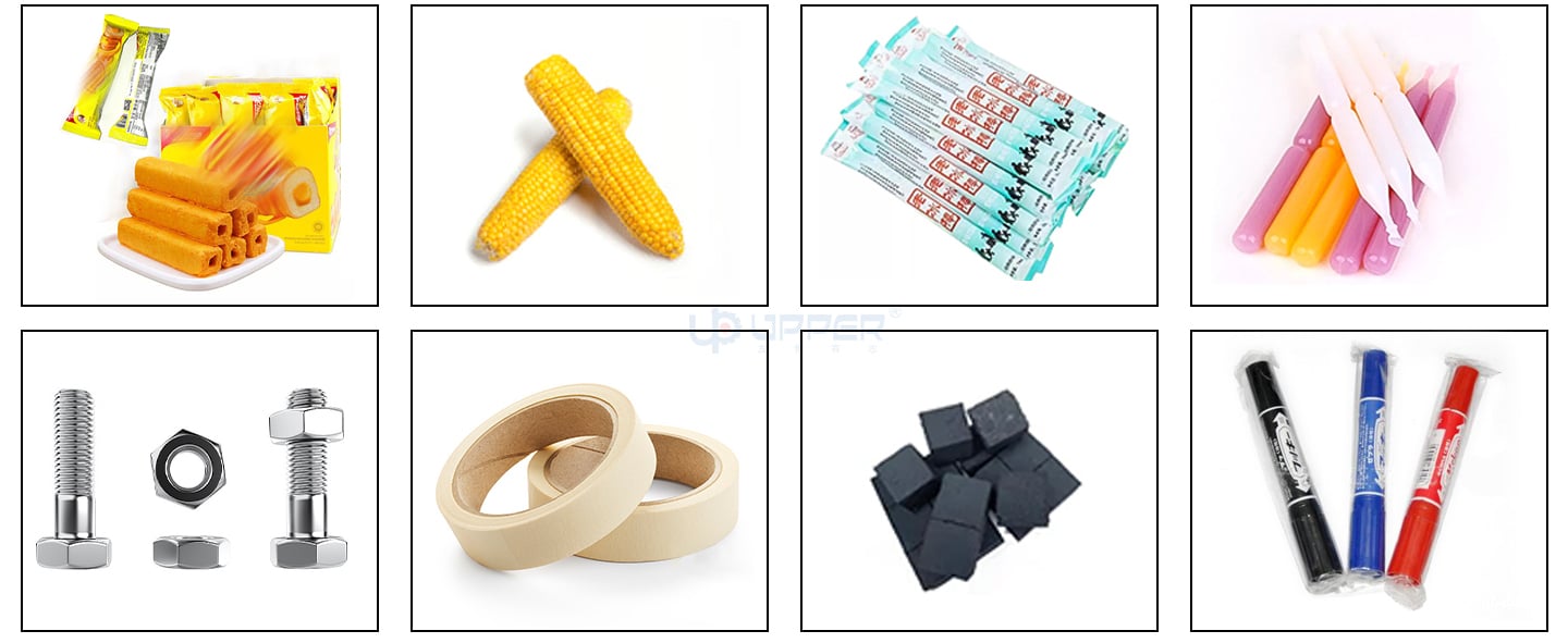 Centrifugal turntable sorting machine for packing Snack dry meat slices sweet potato mango crispy biscuits details