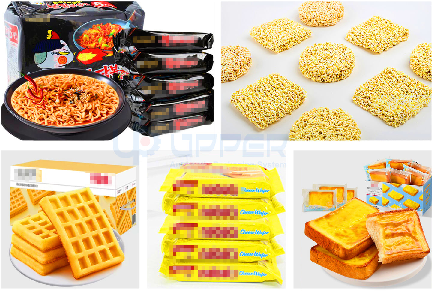 Instant noodle orderly collection sorting machine for large-sized materials such as rice noodle Toast bread manufacture