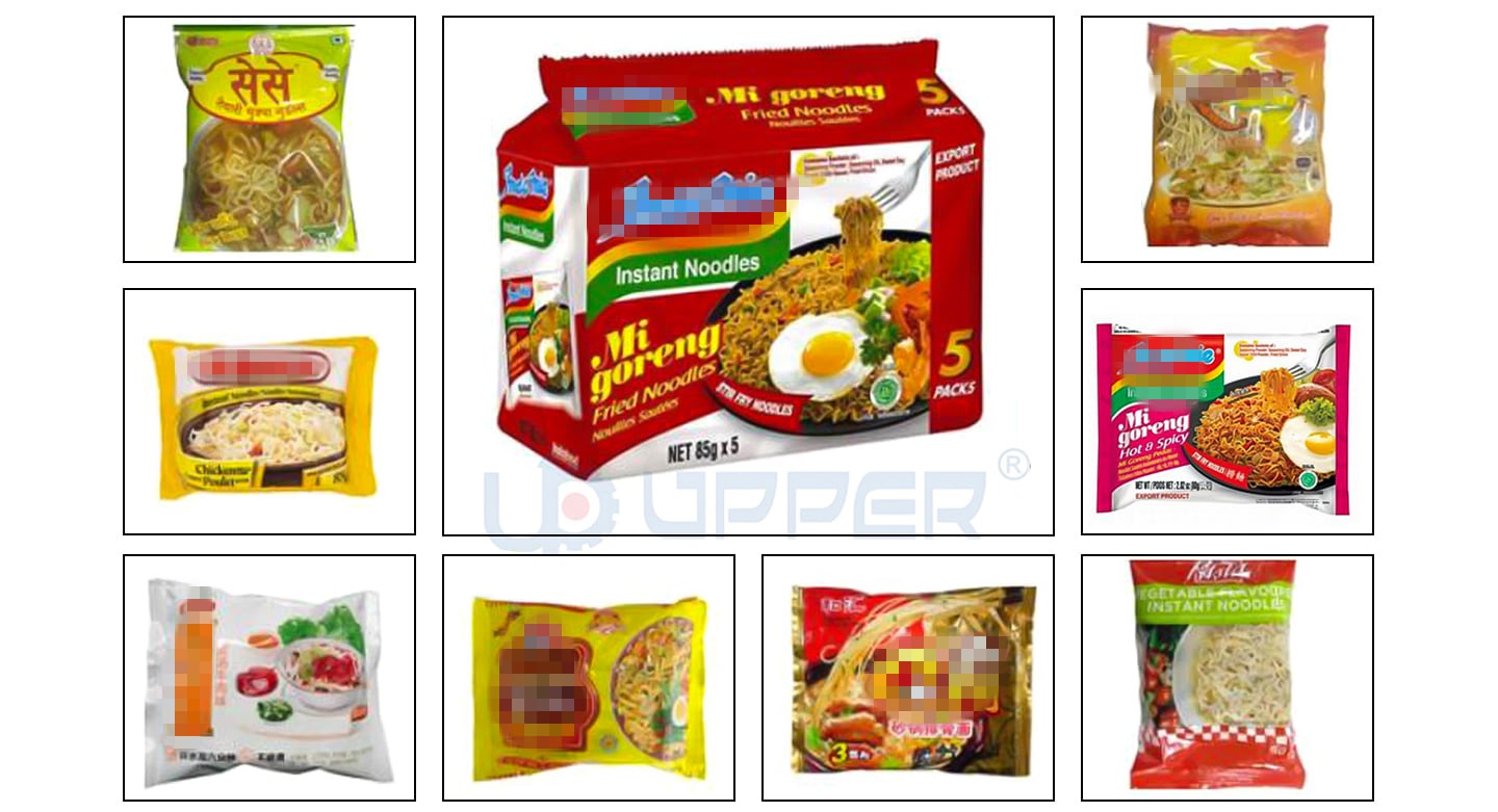 Rice Noodles secondary packing line bread biscuits cookies instant noodles large bag Automatic collection and packaging machine factory