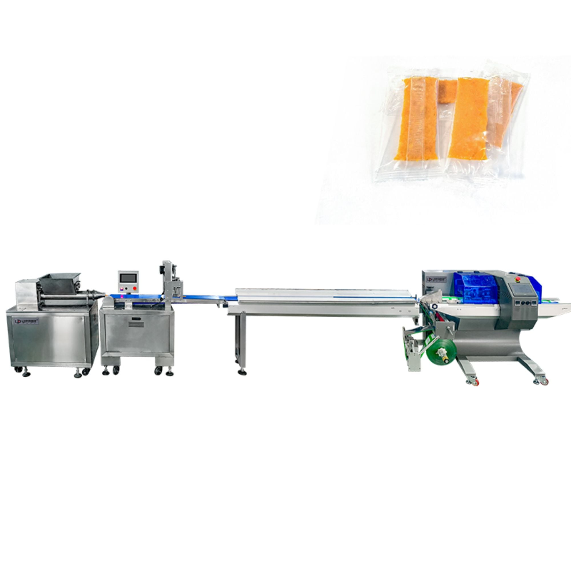 Dried Mango Extrusion cutting packaging line