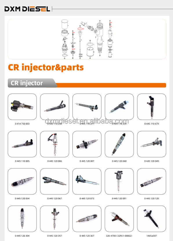 Original New Fuel Injector A2C335190080 166000372R o kilometer quality supplier