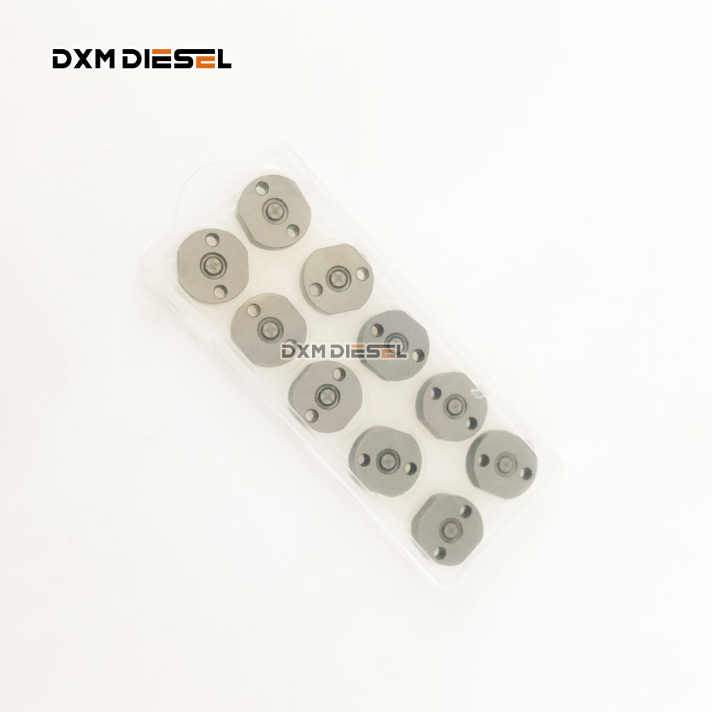 DXM Common rail control valve 507# for denso injector, Original valve plate 02# 04# 05# 07# 10# 18# 19# orifice valve plate manufacture