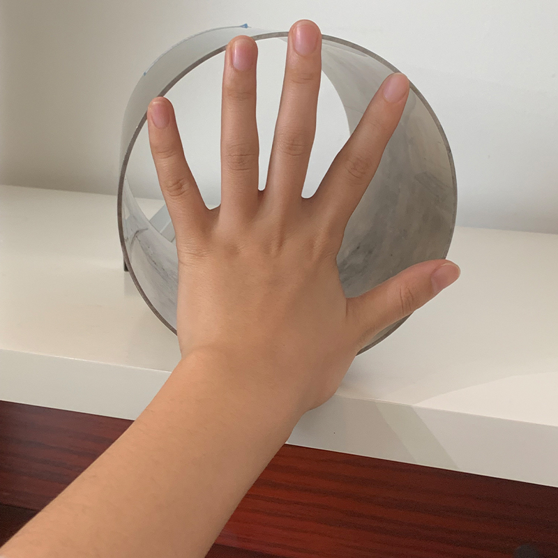 Ronde pype van vlekvrye staal met groot deursnee 201