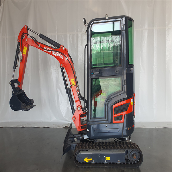 Precision Excavations with the KU18 Mini Excavator's Advanced Control System