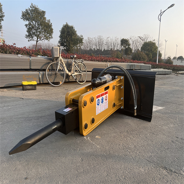Skid Steer Hydraulic Hammer for Construction and Demolition